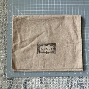*SOLD* Authentic Gucci Dust Bag 11”W X 9”H